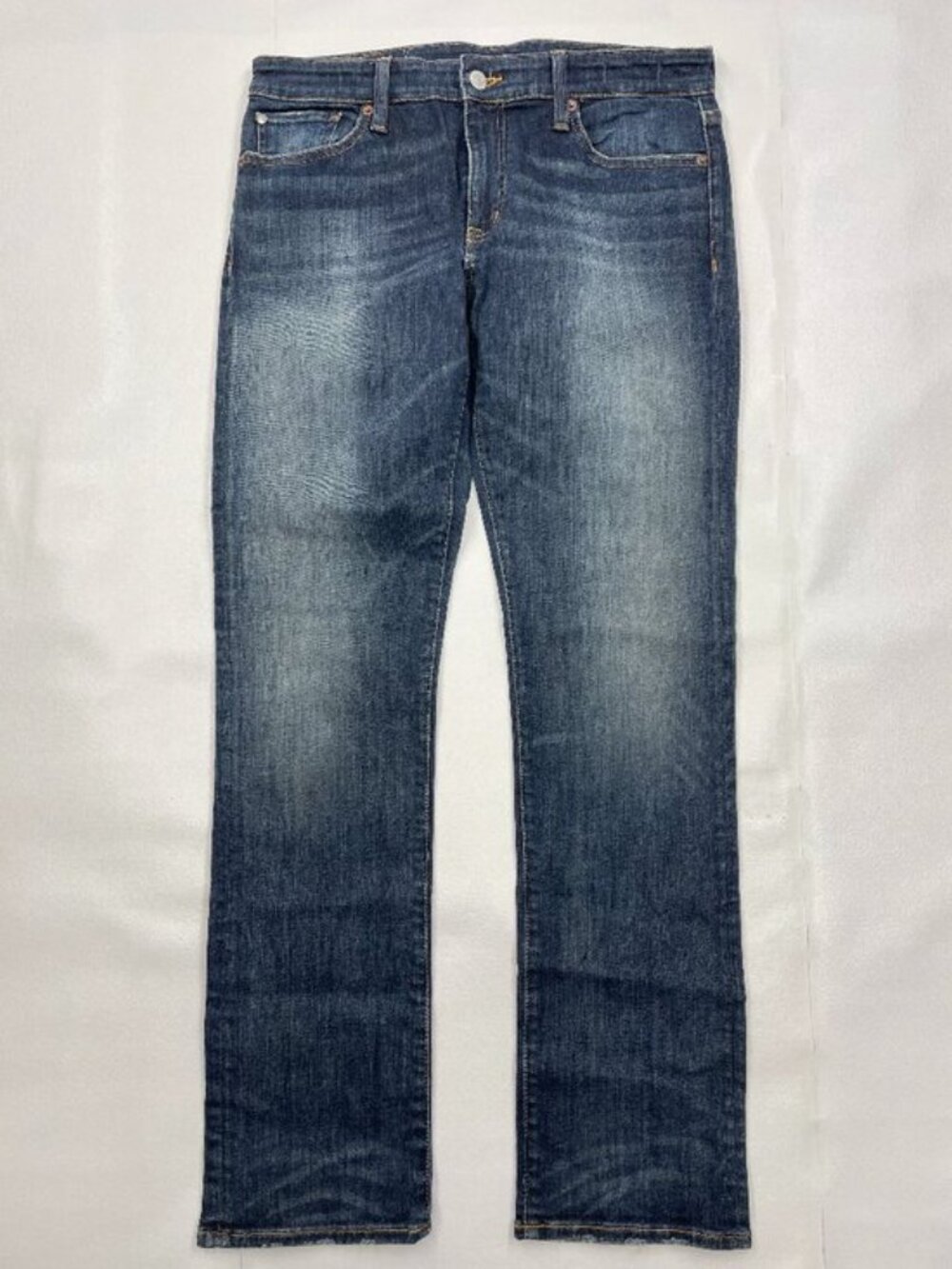 Denim & Supply Ralph Lauren Straight Leg Blue Indigo Stretch Jeans Men's 31x32